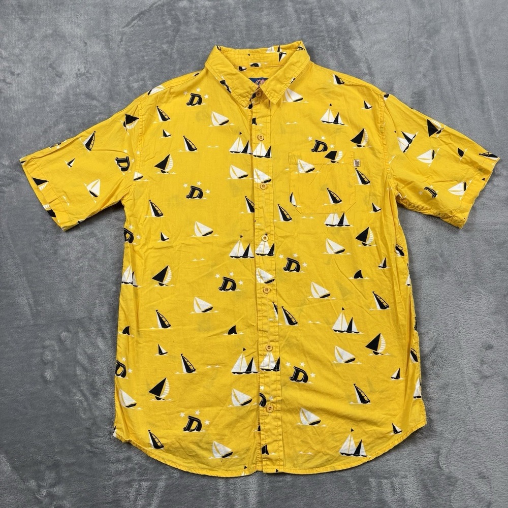 OFWGKTA Odd Future Shirt Men's Large Gold Sinking Boat Tyler The Creator